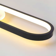 LED lustr s nastavitelným projektorem FISSO Camilla 49W, světlo 3000/4000/6000k, černý