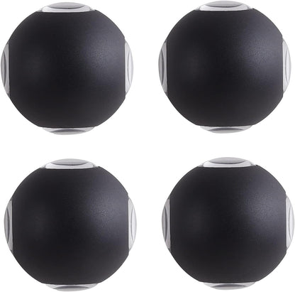 LED nástěnné svítidlo AX240, venkovní, 4 zdroje, 4W, černé, 3000K