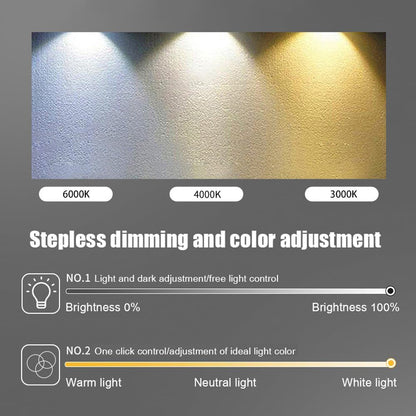 LED lustr s dálkovým ovládáním LT771/500GD, 25W, teplé/studené/neutrální světlo 3000K/4000K/6000K, stmívatelné, zlato, kov a silikon