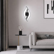 Venkovní a vnitřní nástěnné LED svítidlo, 4 zdroje x 1W, IP65, ABS, černá, 3000K