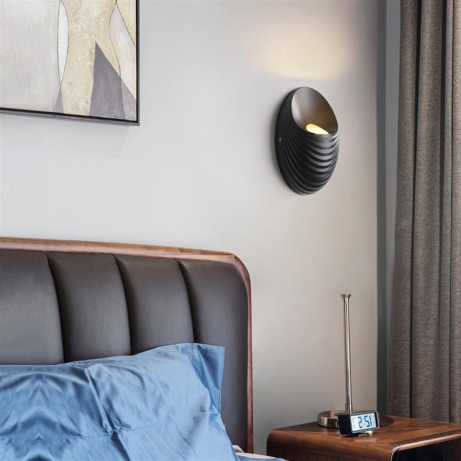 Vnější nástěnné svítidlo, 5W, 3000K, černé Vnější nástěnné svítidlo Výchozí název Alessandro Design