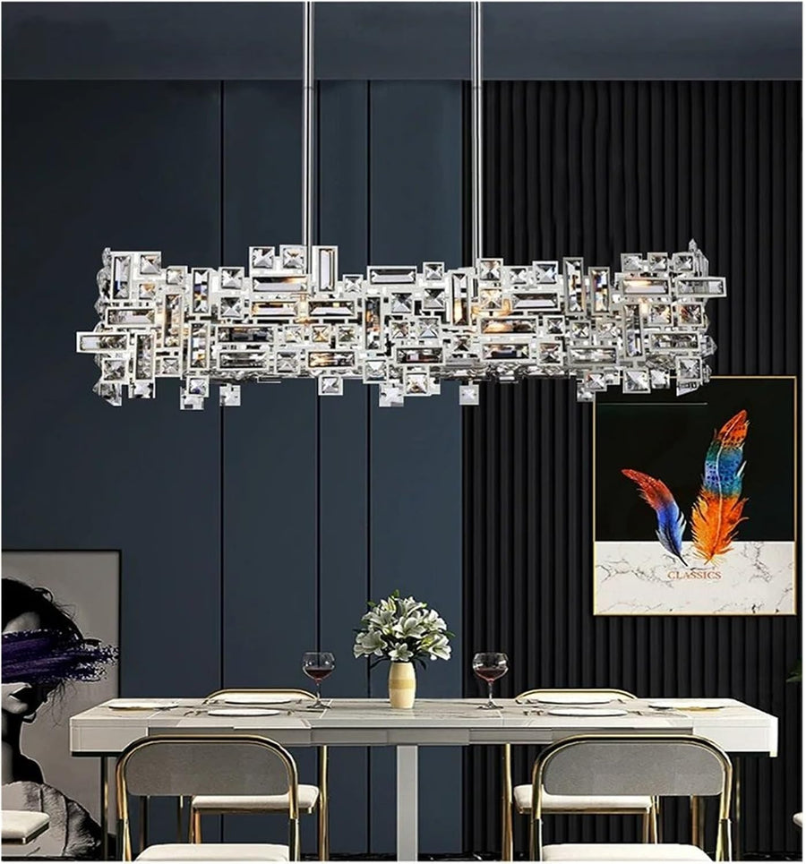 Křišťálový lustr RZ-2/780x280GD, 10xE14, 78X28cm, Nastavitelná výška, Lesklé zlato, Nastavitelná výška, Elegantní design