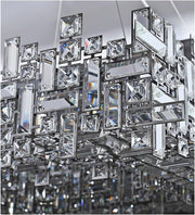 Křišťálový lustr RZ-2/780x280GD, 10xE14, 78X28cm, Nastavitelná výška, Lesklé zlato, Nastavitelná výška, Elegantní design