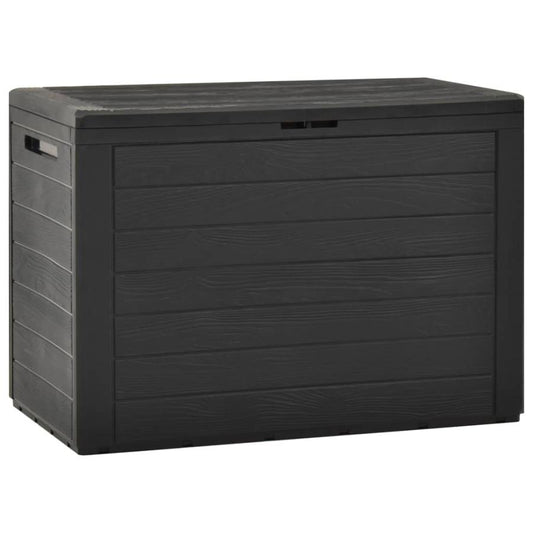 Úložný box pro zahradu, antracit, 78 x 44 x 55 cm