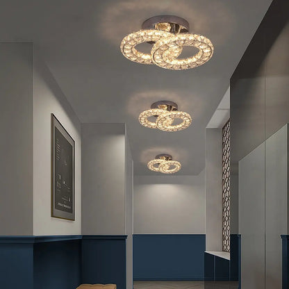 LED LED Crystal LED s Zabinou 32W Chrome Remote