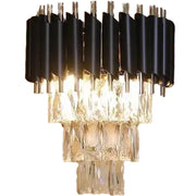 VERSAILLES Piccolo Crystal Lustr Light, 2xE14, Black