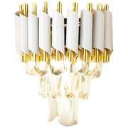 VERSAILLES Piccolo Crystal Lustr Light, 2xE14, White