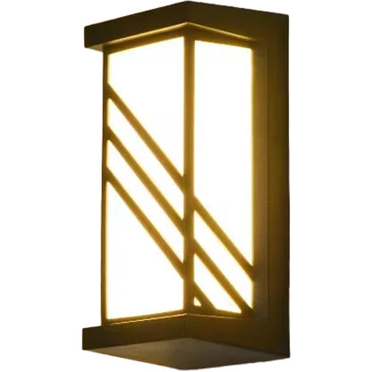 Venkovní nástěnné LED svítidlo AX140BK 20W White Black