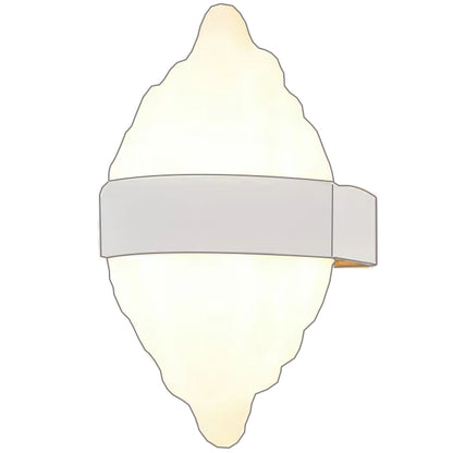 Venkovní nástěnné LED svítidlo ICEBERG 10W Metal IP65 White