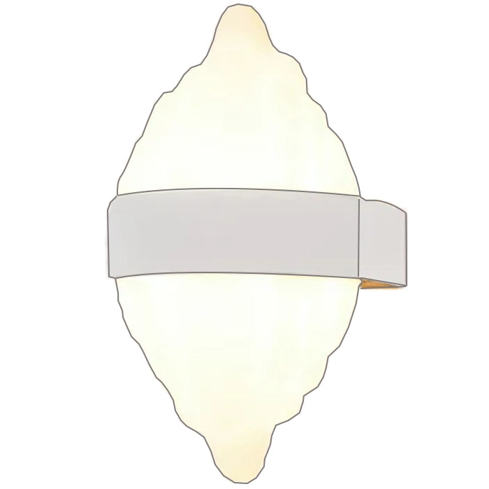 Venkovní nástěnné LED svítidlo ICEBERG 10W Metal IP65 White