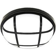 Venkovní nástěnné LED svítidlo AX311/218BK, Průměr 22cm, 24W, IP65, Teplé světlo