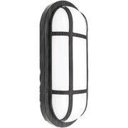 Venkovní nástěnné LED svítidlo AX321/218BK, 24W, IP65, bílá a černá