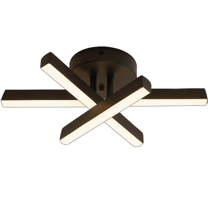 Lustra LED Diego, 26W, Negru, Metal, Lumina Rece/Calda/Neutra Lustre LED Default Title Alessandro Design