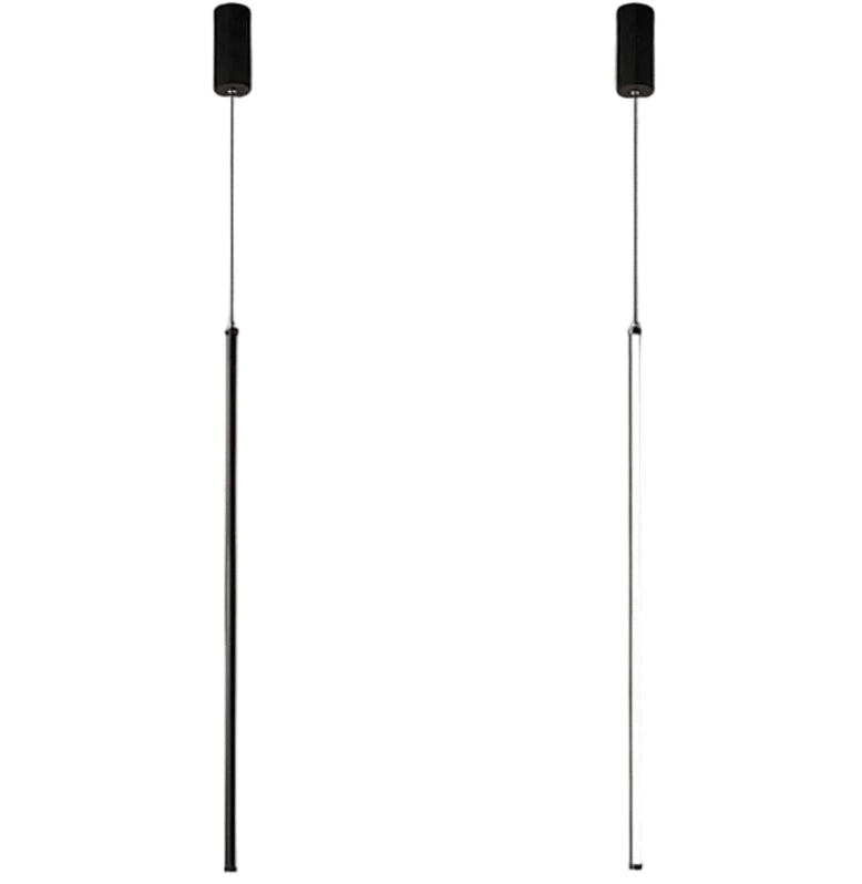 Přívěsek Pluto, 17W, studené/teplé/neutrální světlo, černý