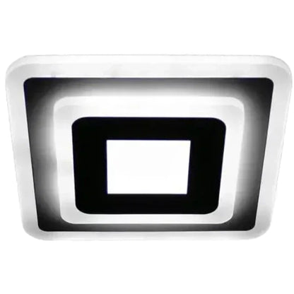 LED lustr MORNIKA 14W, Průměr 25cm, Čtvercový, Neutrální světlo, Bílý