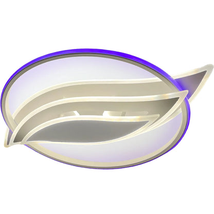 LED lustr s dálkovým ovládáním JARRIA 52W, Studené/Teplé/Neutrální/RGB světlo, Stmívatelné, Bílý