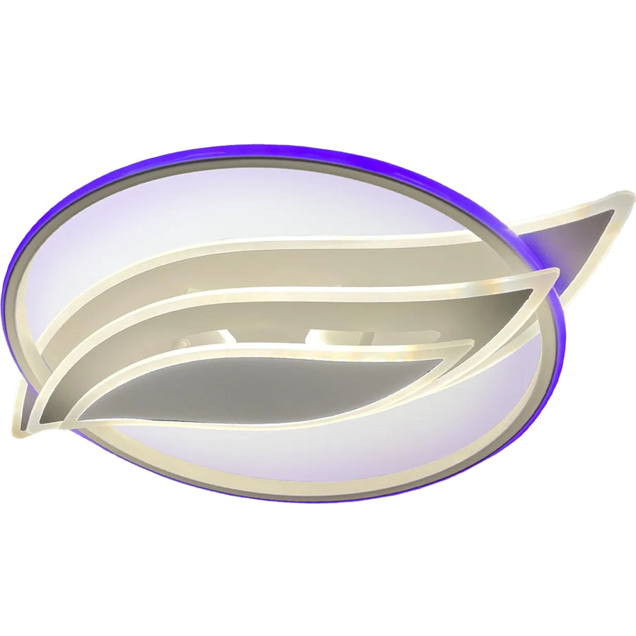 LED lustr s dálkovým ovládáním JARRIA 52W, Studené/Teplé/Neutrální/RGB světlo, Stmívatelné, Bílý