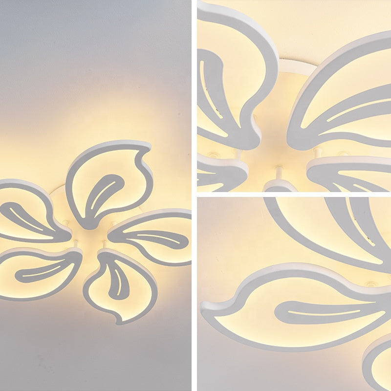 LED LULUS s Melecomandou Jasmine 73W 5 Okvětní lístky studené/teplé/teplé neutrální bílé