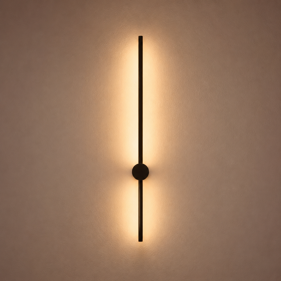 LED nástěnné svítidlo Angelique 24W White Black