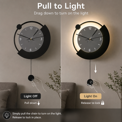 ARC Dekorativní nástěnné LED svítidlo Ø30 cm Studené/Neutrální/Teplé světlo Černá