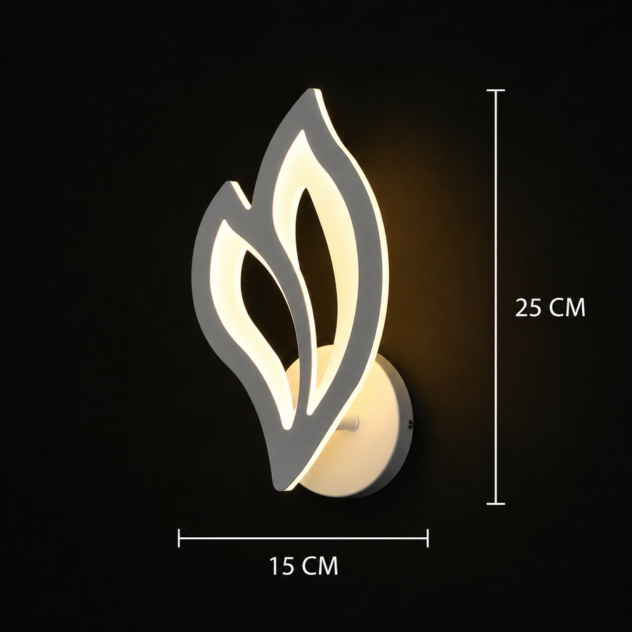 LED lampa LILY 14W Petal Light Cold/Warm/Neutral Acrylic and White Metal