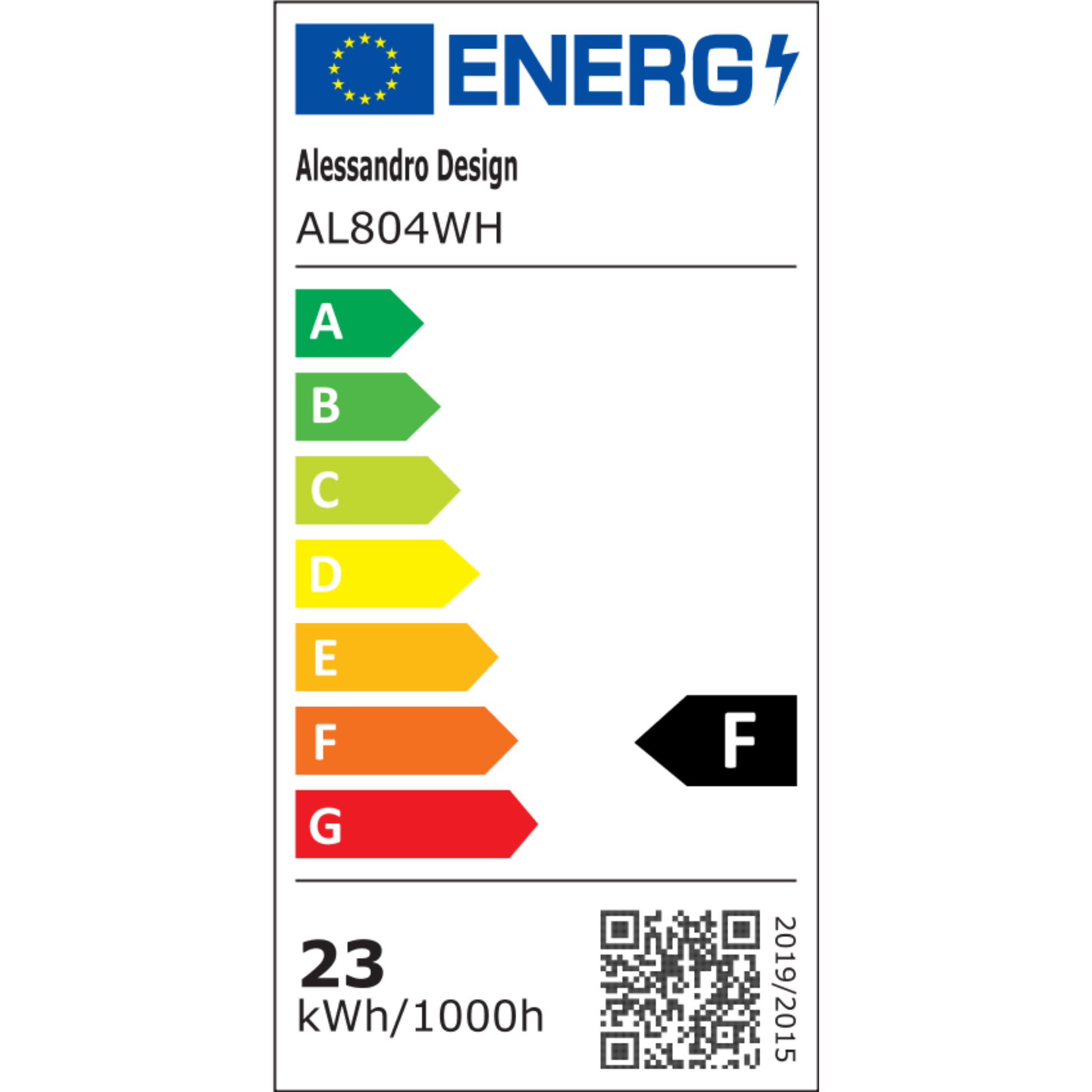 Shani LED nástěnné svítidlo, 23W, bílé, studené/teplé/neutrální světlo Vnitřní nástěnná svítidla Výchozí název Alessandro Design