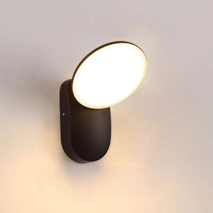 Venkovní nástěnné LED svítidlo 10W, AX165, Warm Light 3000K, černá