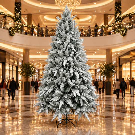GLEIS Umělá jedle, 300 cm, 3000 špiček, kovová podpěra, zelená