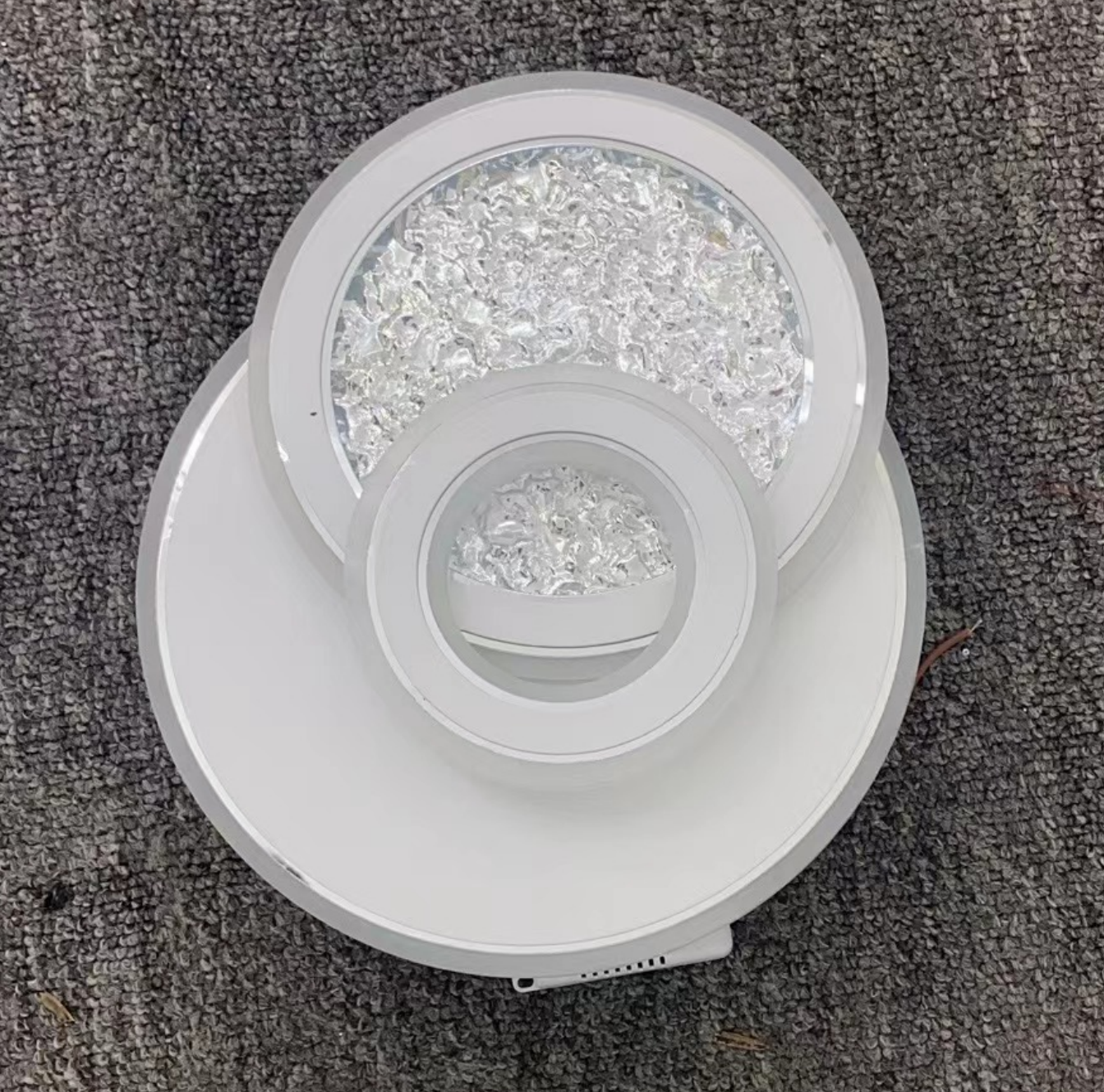 LED LED LED LED Kompacic Rondos, 36W, 3 kruhy, studené/horké/neutrální světlo, bílá
