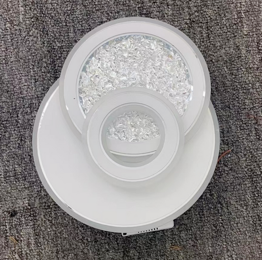 LED LED LED LED Kompacic Rondos, 36W, 3 kruhy, studené/horké/neutrální světlo, bílá