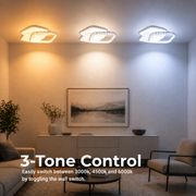 LED křišťálový lustr ANASTASIA 39W, Průměr 30cm, Studené/Teplé/Neutrální světlo, Bílá