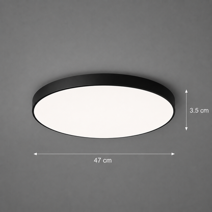 LED stropní svítidlo SOLIS 47cm 70W Cold Light Black