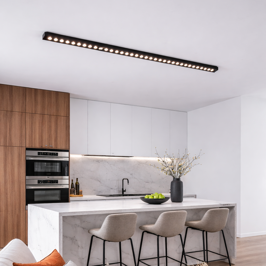 Lineární LED projektor Applied Grid 48W, Neutrální světlo 4000k, 45 zdrojů, 1,2 metru LED stropní světla Výchozí název Alessandro Design