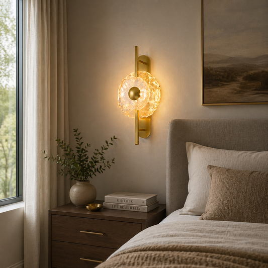 Luna Dekorativní LED nástěnné světlo 83W Průměr 120CM Studené/Neutrální/Teplé Světlo Černá