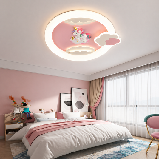 LED lustr CONSTELATION 49W, Průměr 49cm, Studené/Teplé/Neutrální světlo, Bílá Modrá
