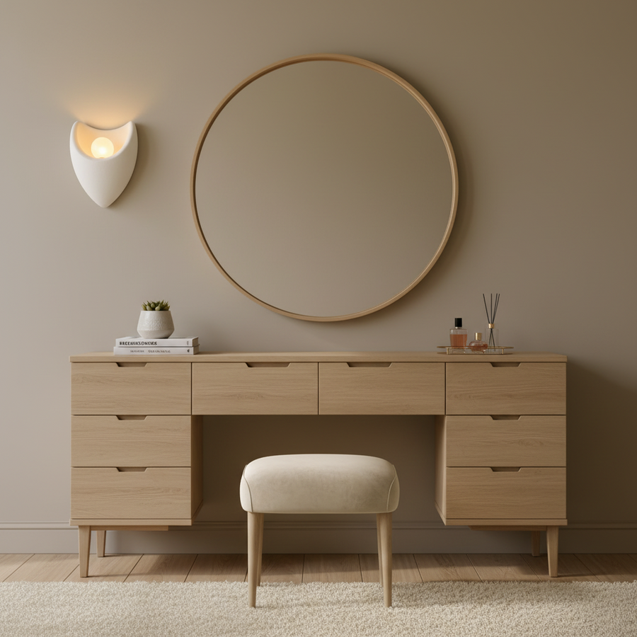 Aplica LED Decorativa CONNO, 26cm, 1xE27, Polistiren, Alb