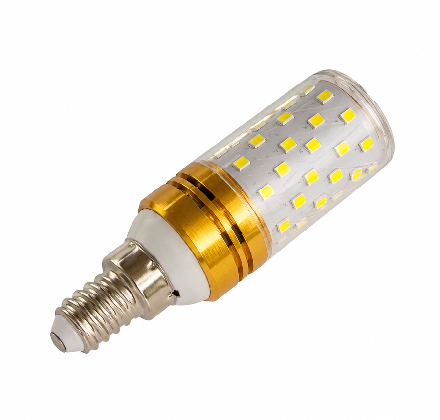 E14 LED žárovka, 12W, růže, teplé/neutrální/studené světlo, 3000K/4000K/6000K