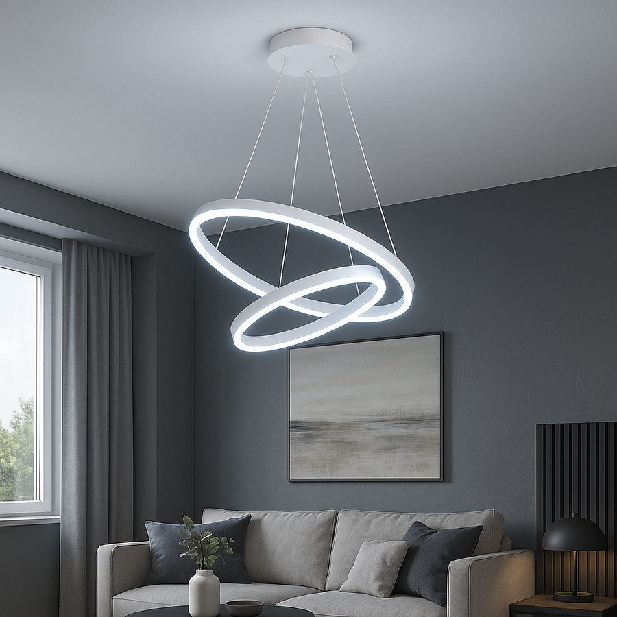 LED LED Casiana s dálkovým ovládáním, 100w, černá, oddíl