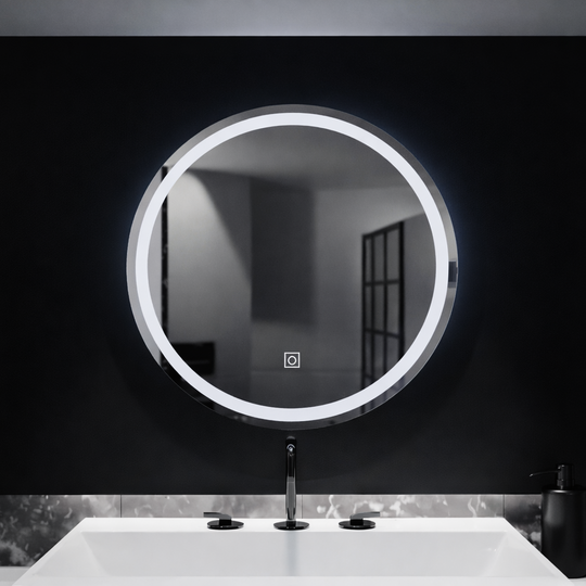Kulaté LED zrcadlo, 50cm, Basic Touch Mirrors Korman C Výchozí název Alessandro Design