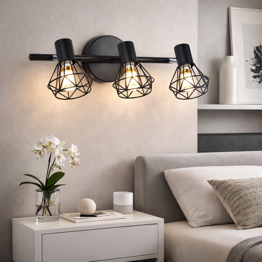 Lustr se stínidlem, GRACIE, Diamant, 3XE14, černá Klasické lustry Výchozí název Alessandro Design