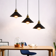 Závěsný lustr, LV210/3L, 3*E27, hnědý, kov a drát, nastavitelná výška