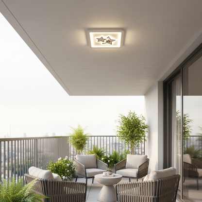 LED lustr KATHLEEN RGB 15W, Teplé/Neutrální světlo, Bílá