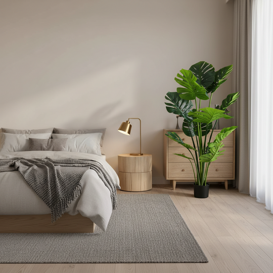 Typ umělé rostliny Monstera Deliciosa, s bohatými listy, 160 cm, zelená