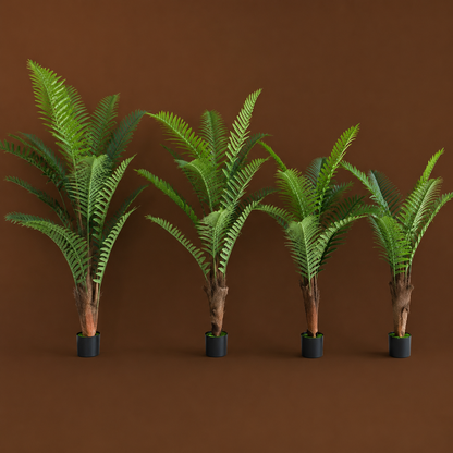 Decorațiune Roystonea Regia, 160 cm, 7 frunze, Verde