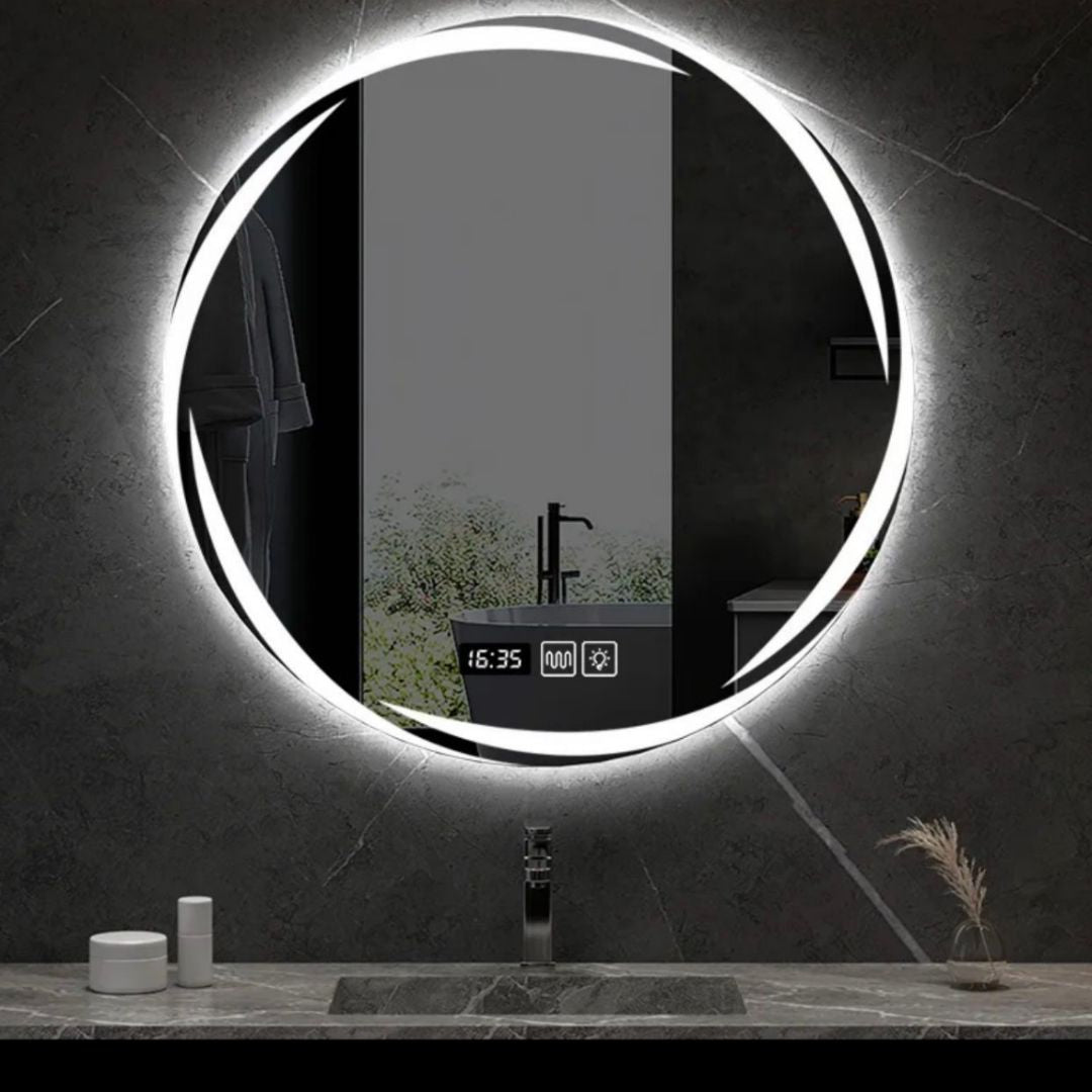 Mirror LED kolem 70cm dotykové systém Zaffiro deaktivace nestabilní