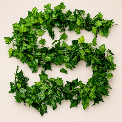 Umělá rostlina Ivy Garland, 12 větví x 30 listů, zelená
