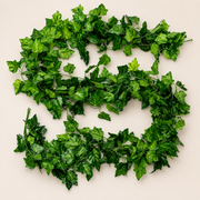 Ghirlandă Artificială din Iederă, 12 Ramuri x 36 Frunze, Verde