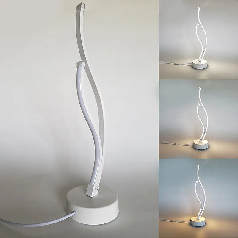 Minos LED lampa, 48 W, studené/horké/neutrální světlo, kov a akrylové, bílé