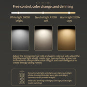 LED lustr s dálkovým ovládáním ELLA 203W, 8 čtverců, studené/teplé/neutrální světlo, stmívatelné, černá