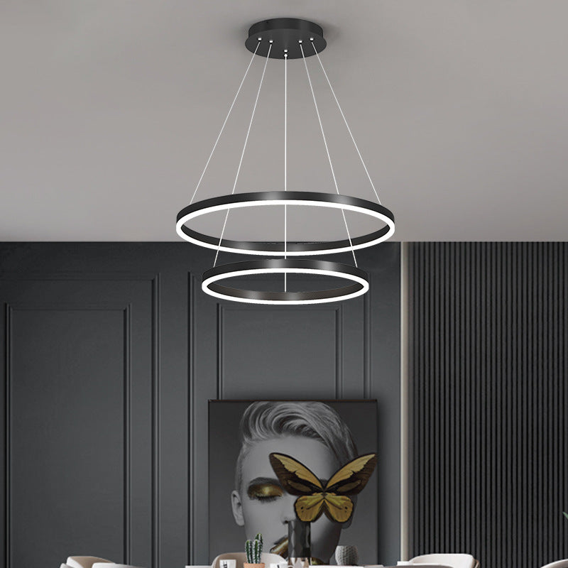 LED LED Casiana s dálkovým ovládáním, 100w, černá, oddíl